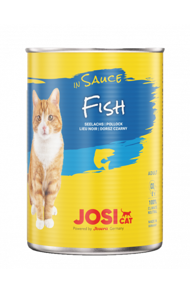 JosiCat Fish in Sauce 12 x 415 g