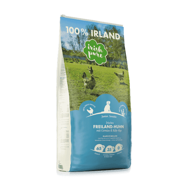 Irisches Freiland-Huhn mit Gemüse & Kelp-Alge, Junior