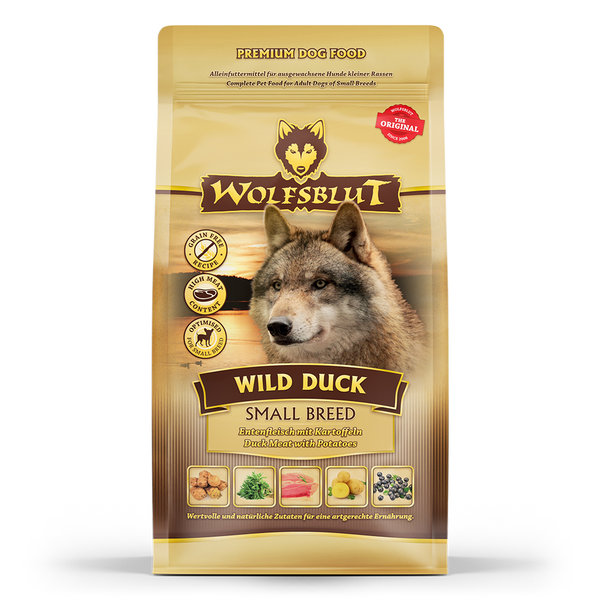 Wolfsblut Small Breed Wild Duck - Ente und Kartoffel