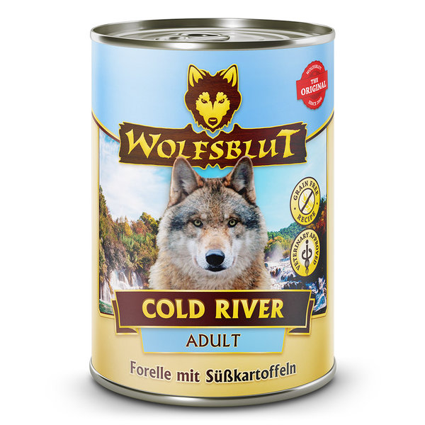 Wolfsblut Adult Cold River - Forelle mit Süßkartoffeln