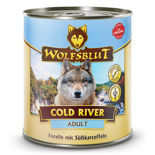 Wolfsblut Adult Cold River - Forelle mit Süßkartoffeln