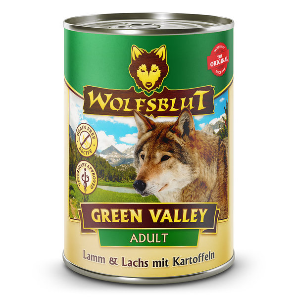 Wolfsblut Adult Green Valley - Lamm & Lachs mit Kartoffeln