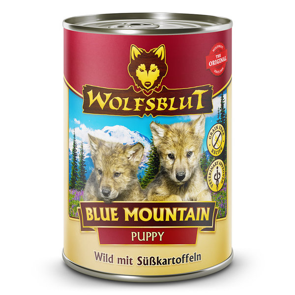 Wolfsblut PUPPY Blue Mountain - Wild mit Süßkartoffeln