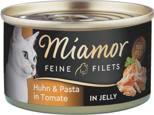 Miamor Feine Filets in Jelly Huhn & Pasta   |  Dose   |  24 x 100g