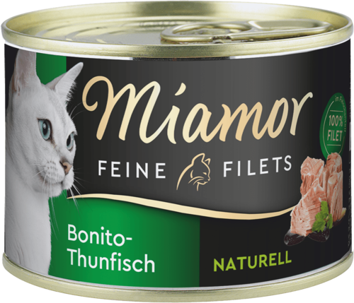 Miamor Feine Filets naturelle Bonito-Thunfisch   |  Dose   |  12 x 156g