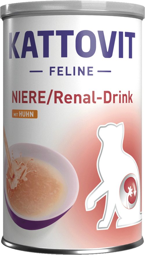 Kattovit Niere/Renal Drink HUHN  |  Dose   |  24 x 135ml