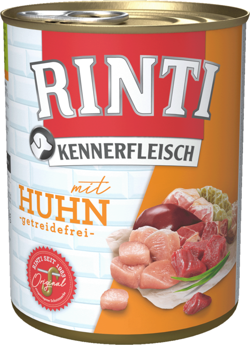 Rinti Kennerfleisch Huhn   |  Dose