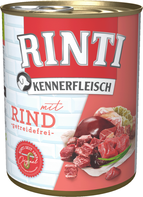 Rinti Kennerfleisch Rind   |  Dose