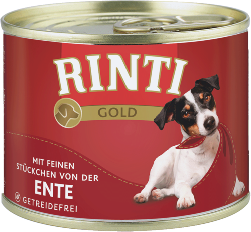 Rinti Gold Ente   |  Dose   |  12 x 185g