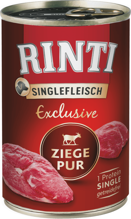 Rinti Singlefleisch Exclusive Ziege Pur