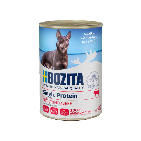Bozita Single Protein Rind – Paté | 6 x 400 g