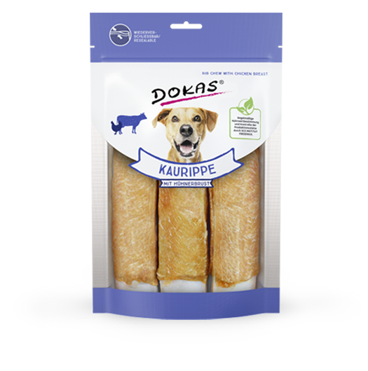 Dokas Dog Kaurippe mit Hühnerbrust, 210g