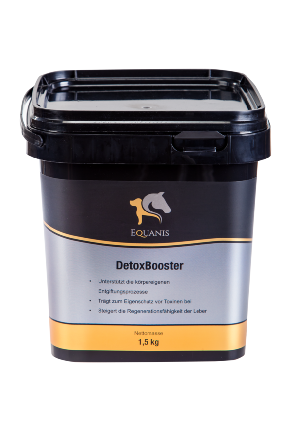 Equanis |  DetoxBooster – Entgiftungskur für Pferde. Unterstützt Leber und Nieren | 1,5 KG