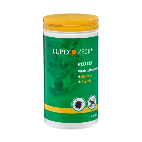 LUPO ZECK+ - Ergänzungsfuttermittel mit Cistus incanus & Acerola