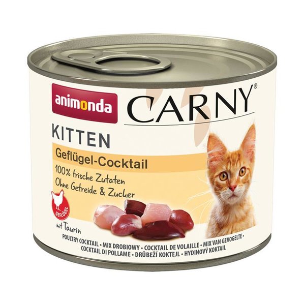 Animonda Cat | Carny Kitten Geflügel-Cocktail 12 x 200g