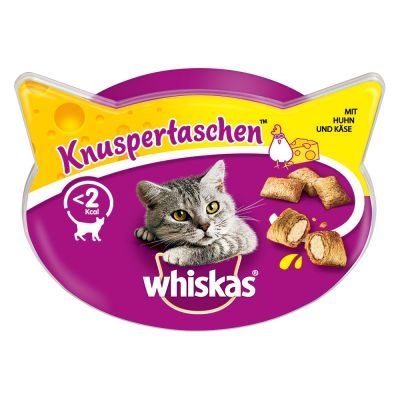 Whiskas Snack Knuspertaschen Huhn & Käse 60g