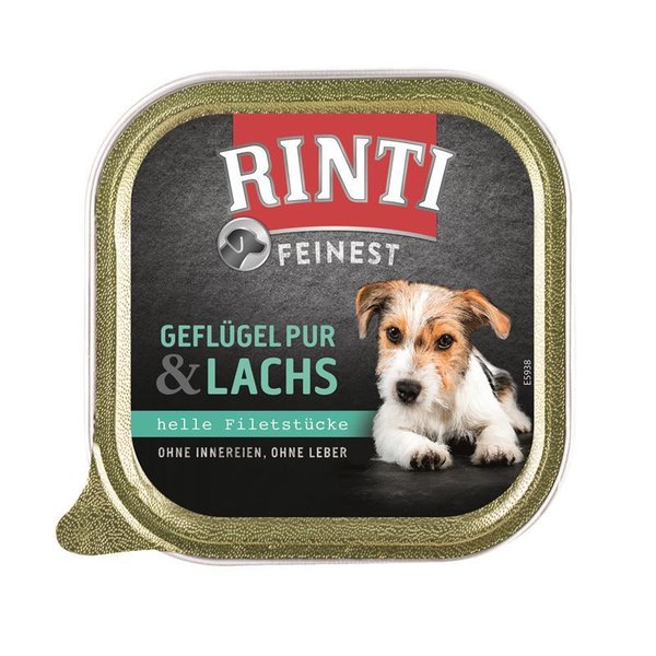 Rinti Schale Feinest Geflügel pur & Lachs 11x150 g