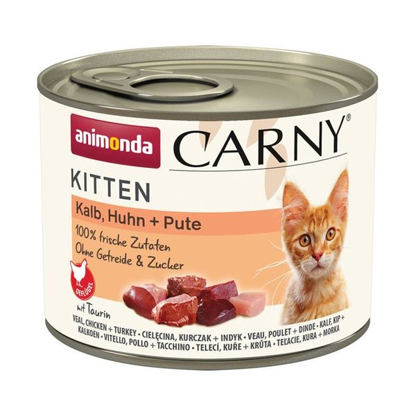 Animonda Carny Kitten Kalb, Huhn & Pute