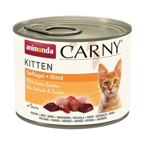 Animonda Carny Kitten Geflügel & Rind