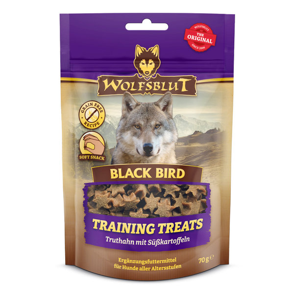Wolfsblut Training Treats Black Bird - Truthahn mit Süßkartoffel 70 g