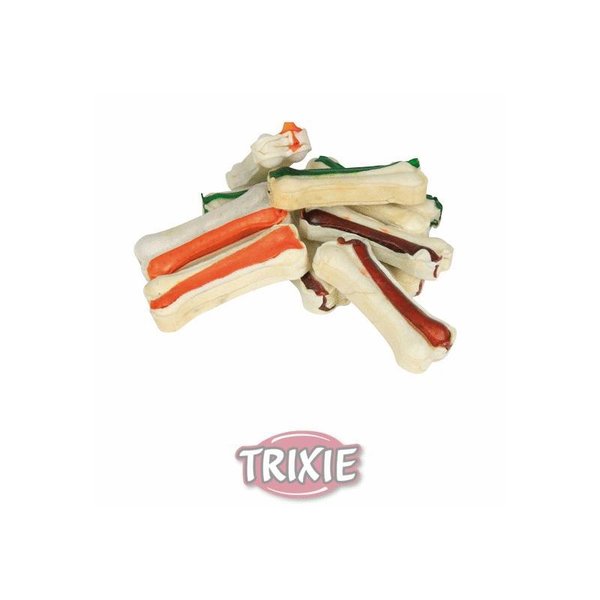 Trixie Denta Fun Dog Snack Mini Kauknochen | 1 Tüte á 10 Stück |  230 g