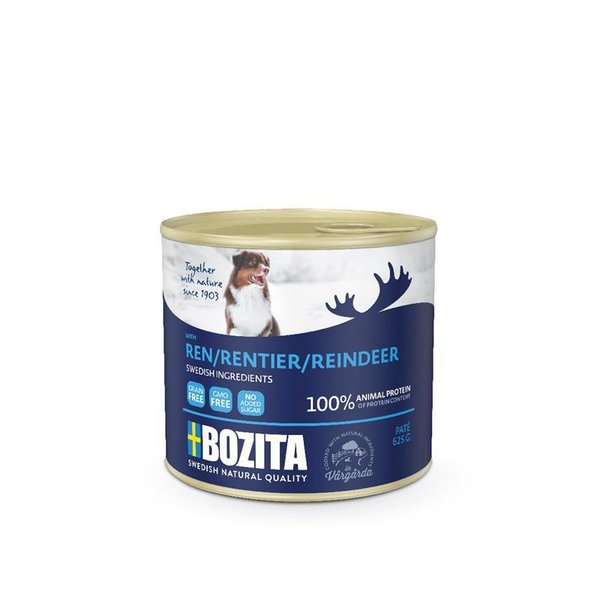 Bozita Dog Paté mit Rentier 6x625 g