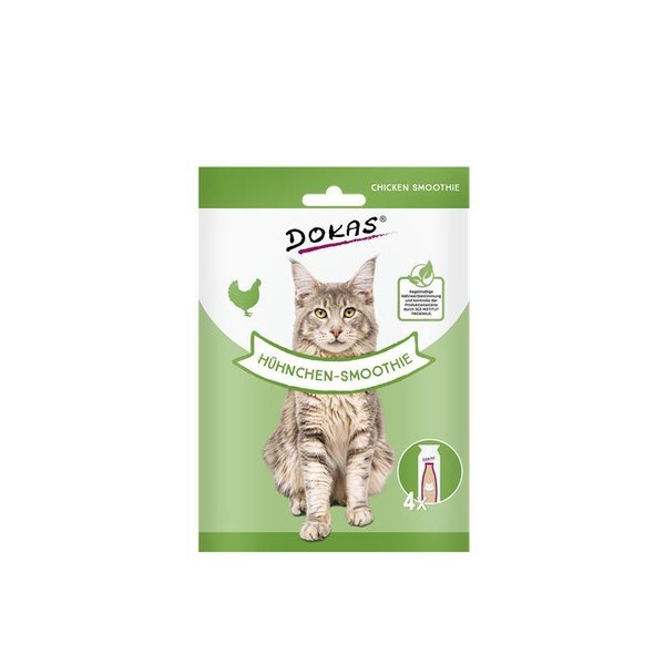 Dokas Cat Snack Hühnchen-Smoothie 4x30ml (120g)