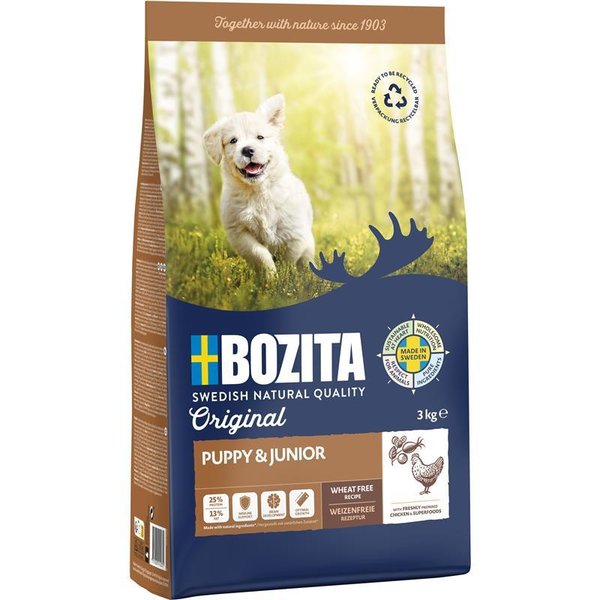 Bozita Original Puppy & Junior Huhn 3 kg
